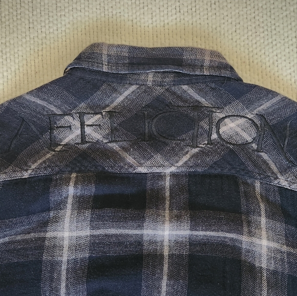 Men's Large Affliction Flannel long sleeve shirt - Picture 2 of 2